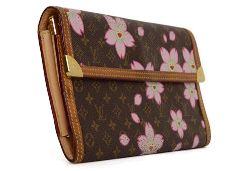 louis vuitton cherry blossom wallet fake|louis vuitton wallet women monogram.